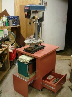 Drill Press and Planer Cart
