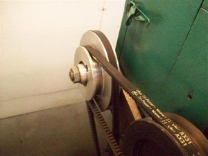 Lathe Pulley Modification