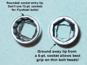 Flywheel Bolt Socket