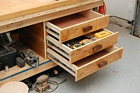 Workbench Drawer Storage