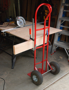 Mobile Work Table Extension