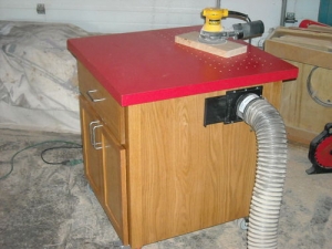 Outfeed and Sanding Table
