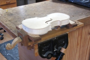Homemade Violin Holding Jig