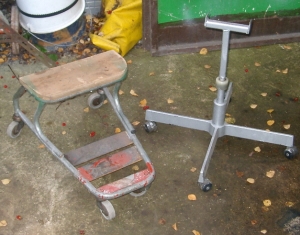 Saw Roller Stand