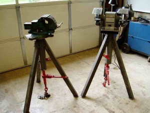 Anchored Tripod Stands