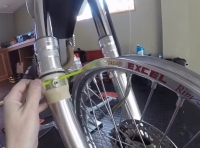 Motorcycle Wheel Truing Method