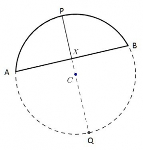Circular Segment Radius Calculation Method