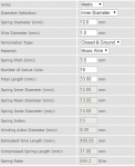 Spring Winding Arbor Size Calculator