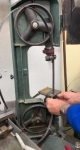 Bandsaw Blade Mounting Method