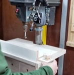 Drill Press Table Fence