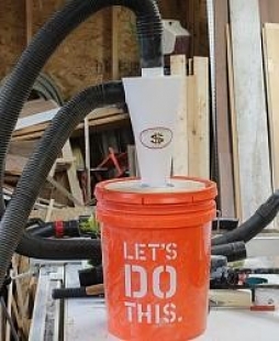Homemade Cyclone Dust Collector - HomemadeTools.net