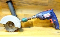 Drill Powered Angle Grinder