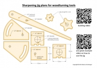 Woodturning Tool Sharpening Jig