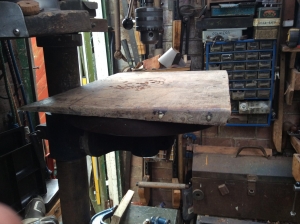 Drill Press Table Wedge