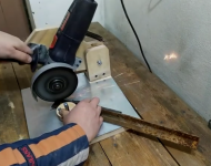 Angle Grinder Cutting Fixture