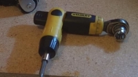 Ratchet Screwdriver and Ratchet Wrench Combo