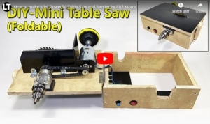 Mini Table Saw and Sander