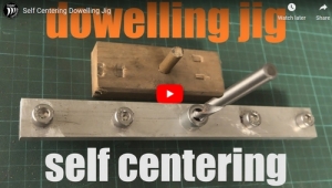Self-Centering Doweling Jig