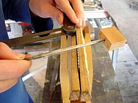 Guide Block for Sharpening Handsaws