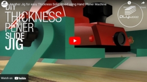 Thickness Planer Jig