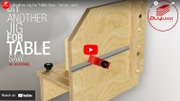 Tenon Joint Table Saw Jig