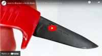 Knife Blade Blackening Method