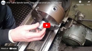 Lathe Spindle Spider