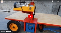 Cart with Electric Crane