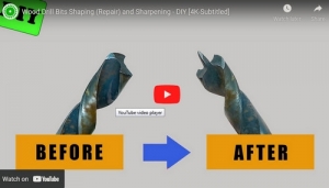Drill Bit Shaping and Sharpening Method