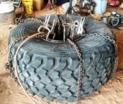 Tire Safety Cage