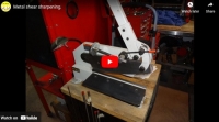 Metal Shear Sharpening Method
