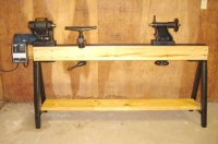 Conover Wood Lathe Bed and Stand