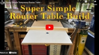 Temporary Router Table
