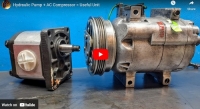 Compressor-Driven Hydraulic Pump