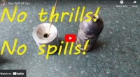 Non Spill Oil Can