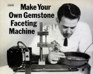 Gem Faceting Machine