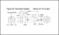 Leadscrew Handwheel
