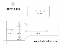 Dowel Hole Drilling Jig