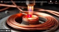 Gas Burner Tip for Copper