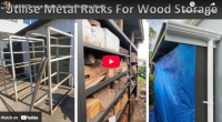 Wood Storage Rack