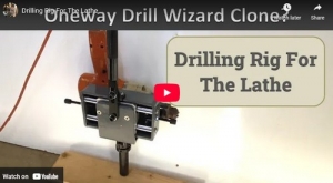 Wood Lathe Drilling Attachment