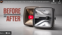 Headlight Reflector Restoration