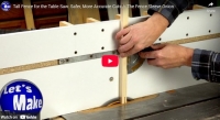 Table Saw Fence And Sleeve