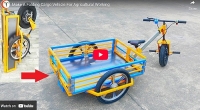 Folding Cargo Trike