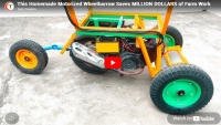 Motorized Wheelbarrow