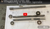 Belt and Disc Sander Replacement Spindle