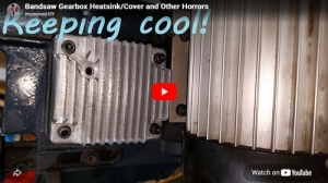 Bandsaw Gearbox Heatsink