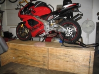 Motorcycle Service Bench