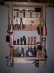 Scrap Wood Tool Rack