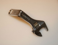 Angle-Handled Adjustable Wrench